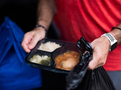 Meal ready to be served