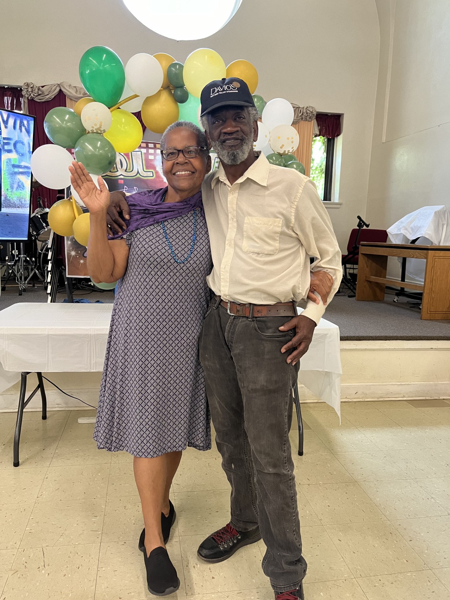 A 70's style party at Tucker Street Friendship Cafe to celebrate the 50th Anniversary of Meals on Wheels of Wake County!